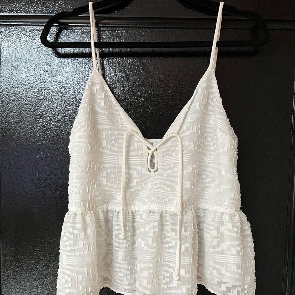 Bec & Bridge Flowy White Tank